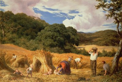 Cornfield in Surrey by William Linnell